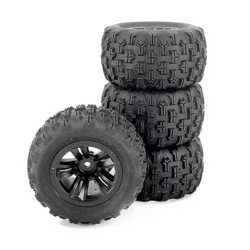 GTFRUQAS RC Ersatzteile Für MJX Für Hyper Go H16H H16E H16P 16208 16207 16210 Für HBX 16889 Für Wltoys 144001 RC Auto Ersatzteile LKW Off Road Rad Ersatz Zubehör(16300B- 4PCS) von GTFRUQAS