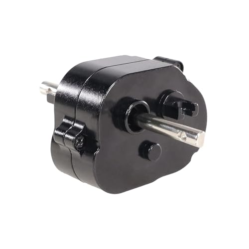 GTFRUQAS RC Ersatzteile Für MN 1/12 Für MN82 LC79 Für MN78 Für MN168 MN99sV2 RC Auto Metall Medium Wave Box Getriebe Abdeckung Upgrade Getriebe Rahmen Medium Wave Box Montage(Black) von GTFRUQAS