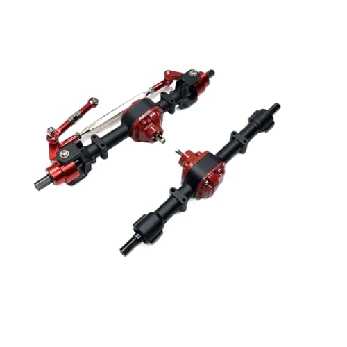 GTFRUQAS RC Ersatzteile Für MN 78 82 D90 D91 D96 D99S MN90 MN96 MN99 Für MN99S FJ45 1/12 Metall Vorder- Und Hinterachse Mit 3mm Bis 4mm Welle Hülse RC Auto Upgrade Teile(Black,1 Set (2pcs)) von GTFRUQAS
