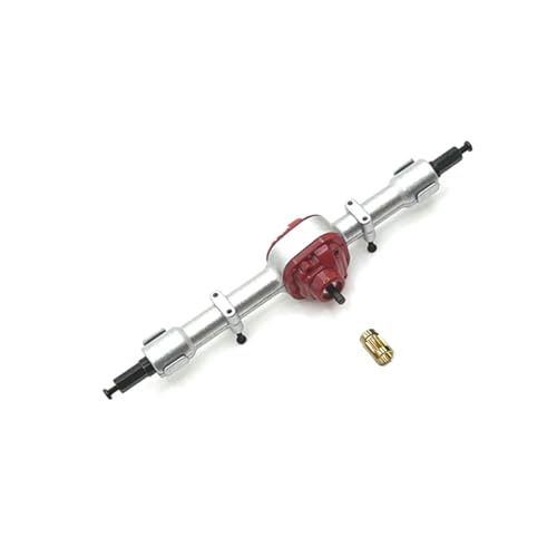 RC Ersatzteile Für MN 78 82 D90 D91 D96 D99S MN90 MN96 MN99 Für MN99S FJ45 1/12 Metall Vorder- Und Hinterachse Mit 3mm Bis 4mm Welle Hülse RC Auto Upgrade Teile(Silver,1pcs Rear) von GTFRUQAS