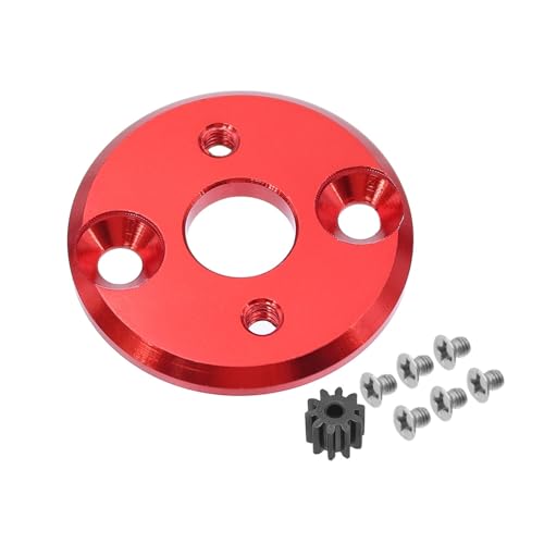 RC Ersatzteile Für MN78 MN82 1/12 Metallgetriebe Getriebesatz Motorritzel 370 Motorhalterung Montageänderung RC Auto Upgrade Teile(Motor Bracket 7) von GTFRUQAS