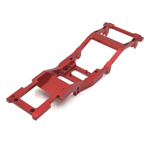 RC Ersatzteile Für MN82 LC79 1/12 Metall RC Auto Für Chassis Rahmen RC Auto Upgrade Teile Ersatz Geändert Zubehör Ersatz DIY Teile(Red) von GTFRUQAS