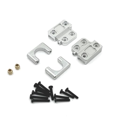 GTFRUQAS RC Ersatzteile Für MN82 LC79 Stahl Hinterachse Stoßdämpfer Blattfedern Montieren Dekoration 1/12 RC Auto Upgrade Teile Ersatz Auto Zubehör(Leaf Springs Mount 1) von GTFRUQAS