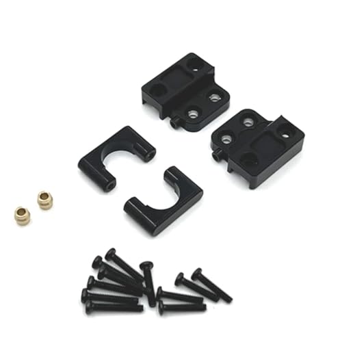 GTFRUQAS RC Ersatzteile Für MN82 LC79 Stahl Hinterachse Stoßdämpfer Blattfedern Montieren Dekoration 1/12 RC Auto Upgrade Teile Ersatz Auto Zubehör(Leaf Springs Mount 2) von GTFRUQAS