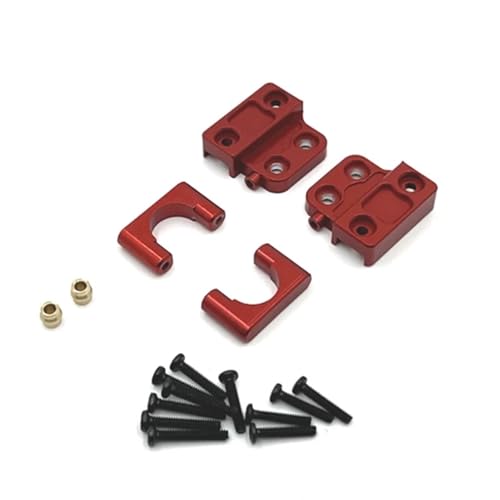 GTFRUQAS RC Ersatzteile Für MN82 LC79 Stahl Hinterachse Stoßdämpfer Blattfedern Montieren Dekoration 1/12 RC Auto Upgrade Teile Ersatz Auto Zubehör(Leaf Springs Mount 3) von GTFRUQAS