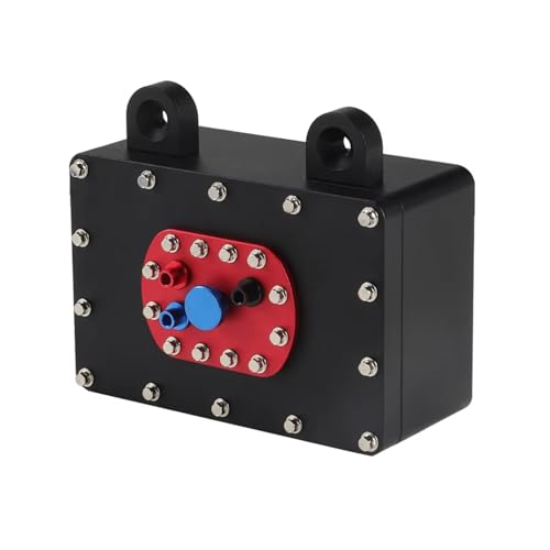 GTFRUQAS RC Ersatzteile Für SCX10 Für Capra Für TRX4 Für TRX6 RR10 VS4-10 Phoenix TF2 D90 CC01 1/10 RC Crawler Rigs Aluminium Empfänger Box 60 * 40 * 26mm Skala Für Tank(Black) von GTFRUQAS