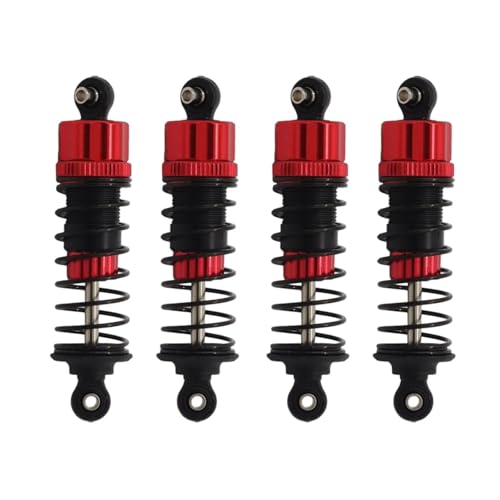 RC Ersatzteile Für SCY 16101 16102 Pro Für Wltoys 124008 124017 Für MJX Für Hyper Go 16207 16208 16210 14301 14210 Stoßdämpfer RC Auto Verbesserte Teile(4pcs 74MM) von GTFRUQAS