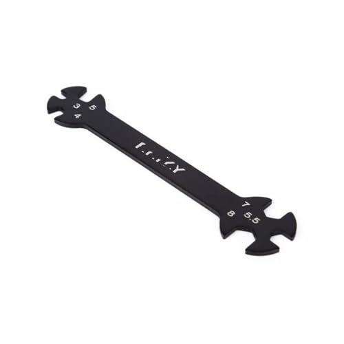 RC Ersatzteile Für Spannschlösser Mit Muttern Multifunktionale Rc Auto Für Spielzeug Teile RC Werkzeuge 6 In 1 Schraubenschlüssel Werkzeug 3/4/5/5,5/7/8mm RC Auto Ersatz DIY Teile von GTFRUQAS