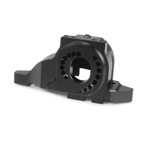 GTFRUQAS RC Ersatzteile Für TRX4 Für Defender Für Bronco Sport Für TRX6 G63 8290 1/10 Metall Motor Halterung Basis Halter Dekoration Zubehör RC Crawler Auto Upgrade Teile(Black,Set 2) von GTFRUQAS