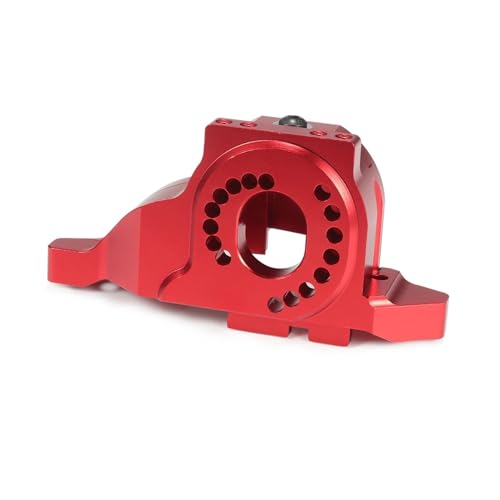 GTFRUQAS RC Ersatzteile Für TRX4 Für Defender Für Bronco Sport Für TRX6 G63 8290 1/10 Metall Motor Halterung Basis Halter Dekoration Zubehör RC Crawler Auto Upgrade Teile(Red,Set 2) von GTFRUQAS