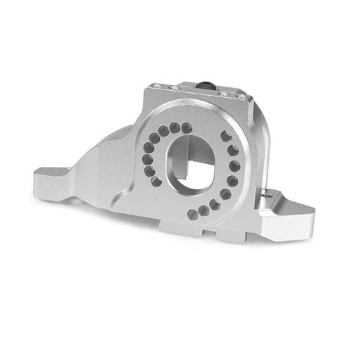 RC Ersatzteile Für TRX4 Für Defender Für Bronco Sport Für TRX6 G63 8290 1/10 Metall Motor Halterung Basis Halter Dekoration Zubehör RC Crawler Auto Upgrade Teile(Silver,Set 2) von GTFRUQAS