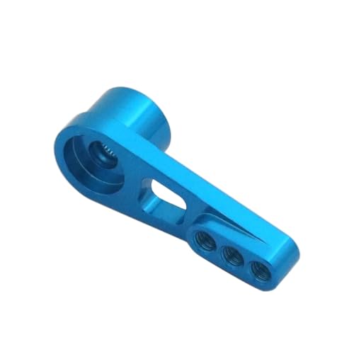 GTFRUQAS RC Ersatzteile Für WPL Für WLtoys Für MN C14 C24 B14 B16 B24 B3 D90 D91 D96 99S 12428 12429 A959 A949 A969 A979 K929 Metall Upgrade 25T Servo Arm(Blue) von GTFRUQAS