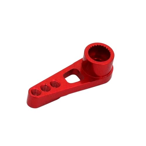 GTFRUQAS RC Ersatzteile Für WPL Für WLtoys Für MN C14 C24 B14 B16 B24 B3 D90 D91 D96 99S 12428 12429 A959 A949 A969 A979 K929 Metall Upgrade 25T Servo Arm(Red) von GTFRUQAS
