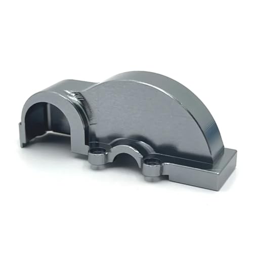 GTFRUQAS RC Ersatzteile Für Wltoys 124006 12423 12427 12428 12429 1/12 RC Auto Metall Getriebe Abdeckung Abdeckung RC Auto Upgrade DIY Teile Geändert Zubehör(Grey) von GTFRUQAS