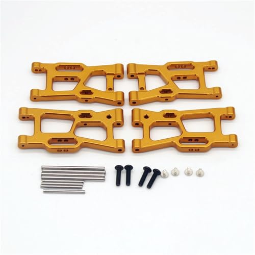 RC Ersatzteile Für Wltoys 124008 124010 144010 144016 144018 124016 144001 144002 124017 124018 124019 1250 RC Fernbedienung Auto Schaukel Arm Ersatz Teile(Yellow) von GTFRUQAS