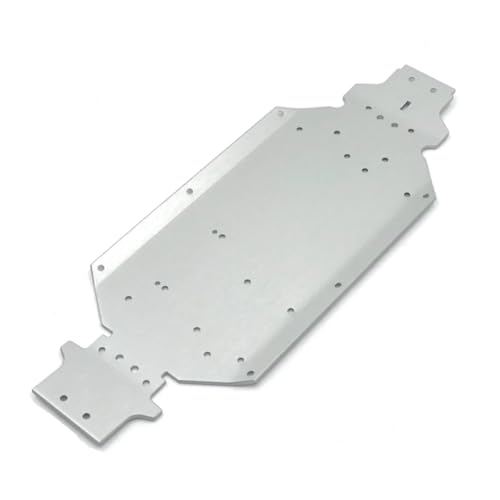 GTFRUQAS RC Ersatzteile Für Wltoys 144010 144001 144002 1/14 Fernbedienung Auto Metall Modifizierte Basis Platte Upgrade Reparatur Ersatz Teile(Silver) von GTFRUQAS