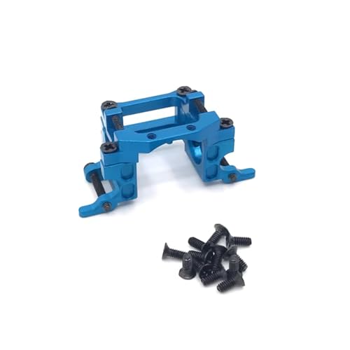 RC Autozubehör Für MINI-Q8 Für MINI-Q9 1/28 Metall Vorne Und Hinten Getriebe RC Auto Kettenfahrzeug Teile Und Zubehör Upgrade Ersatz Verwenden(Blue) von GTFRUQAS