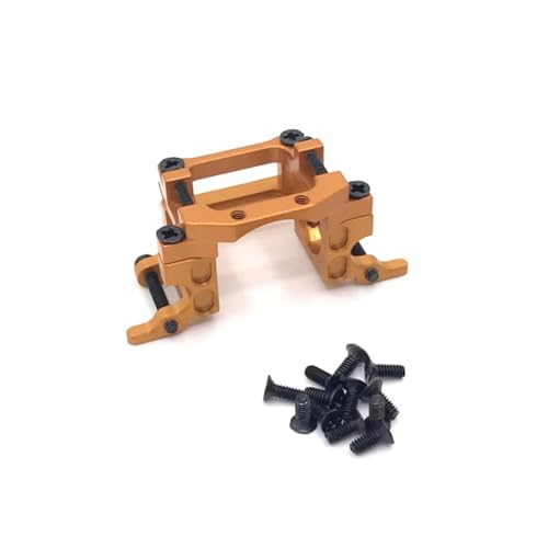 RC Autozubehör Für MINI-Q8 Für MINI-Q9 1/28 Metall Vorne Und Hinten Getriebe RC Auto Kettenfahrzeug Teile Und Zubehör Upgrade Ersatz Verwenden(Yellow) von GTFRUQAS