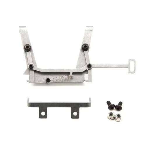 RC Autozubehör Für Tamiya 1/14 Edelstahl Cab Lock Catch Assembly Anhänger LKW Auto Kettenfahrzeug Teile Und Zubehör Upgrade Ersatz Verwendung(Silver) von GTFRUQAS