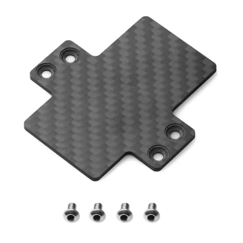 RC Autozubehör Für Traxxas Für Maxx V1 V2 Max6 Max8 Xr8plus X8s 1/10 Carbon Fiber ESC Montageplatte Rc Auto Zubehör Upgrade Ersatz Und Verwendung von GTFRUQAS
