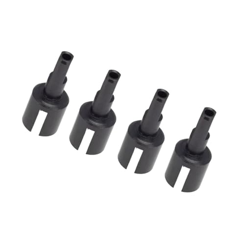 RC Ersatzteile Für Tamiya Für TT01 TT02 TT01D TT01E Für DF-02 M05 M06 1/10 Metall Getriebe Joint Cup Differential Tasse Diff Tasse Änderung RC Auto Upgrade Teile(Black) von GTFRUQAS