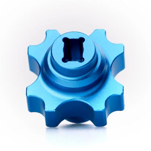 RC Ersatzteile Für Tamiya Für TT02 Für TT02B TT02T TT02D RC Auto Metall Differential Lock Differential Locker Spool Upgrades Teile Zubehör(Blue) von GTFRUQAS