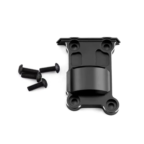 RC Ersatzteile Für Traxxas 1/5 Für X-Maxx Xmaxx 1/6 Für XRT RC Auto Für Monster Truck Metall Hinten Getriebe Abdeckung 7780 Upgrade Teile Zubehör(Black) von GTFRUQAS