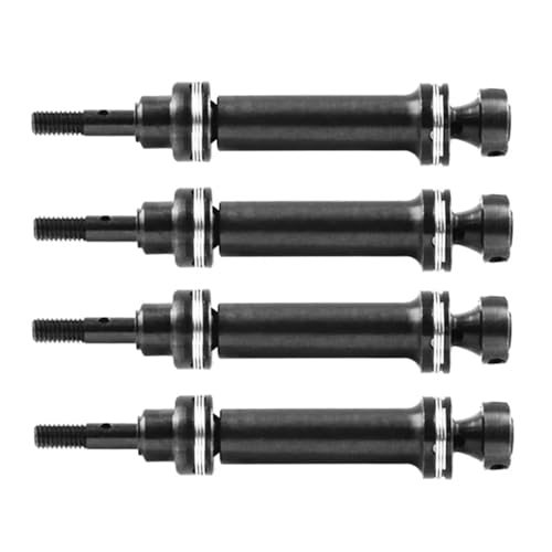 RC Ersatzteile Für Traxxas Für Mini Für E-Revo Für Summit Für Slash 4WD 1/16 4-teiliges RC-Auto, Gehärteter Stahl, Vordere Und Hintere Antriebswelle 7151, Upgrade-Teile RC Ersatzteile Für Traxxas Für Mini Für E-Revo Für Summit Für Slash 4WD 1/16 4-teiliges RC-Auto, Gehärteter Stahl, Vordere Und Hintere Antriebswelle 7151, Upgrade-Teile von GTFRUQAS