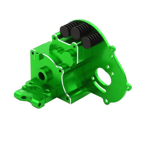 RC Ersatzteile Für Traxxas Für Slash 2WD Für VXL Für Rustler Für Stampede Für Bandit 1/10 Metall Übertragung Getriebe Getriebe Box RC Auto Upgrades Teile(Green) von GTFRUQAS