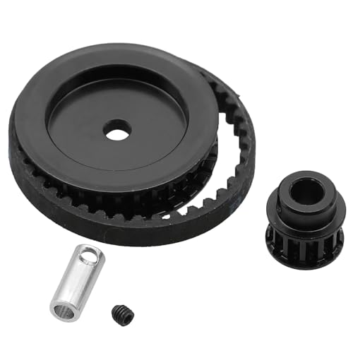 RC Ersatzteile Für Traxxas Für TRX4 Für TRX6 1/10 Gürtel Stick Übertragung Getriebe 12T 30T RC Crawler Auto Upgrade DIY Teile Geändert Zubehör(Black) von GTFRUQAS