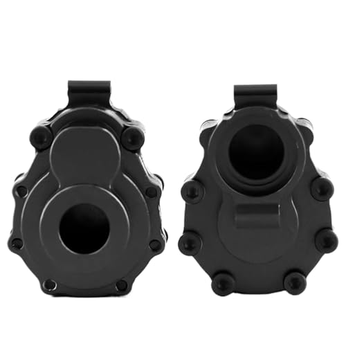 RC Ersatzteile Für Traxxas Für TRX4 Für TRX6 8251 8253 1/10 Metall Hinten Äußere Und Innere Portal Stick Gehäuse RC Crawler Auto Upgrade Teile(Black) von GTFRUQAS