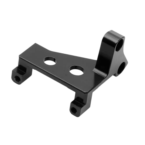 RC Ersatzteile Für Traxxas Für Trx4 Für Trx6 1/10 Metall Center Getriebe Box Diff Lock Servo Halterung RC Crawler Auto Upgrade Teile Zubehör(Black) von GTFRUQAS