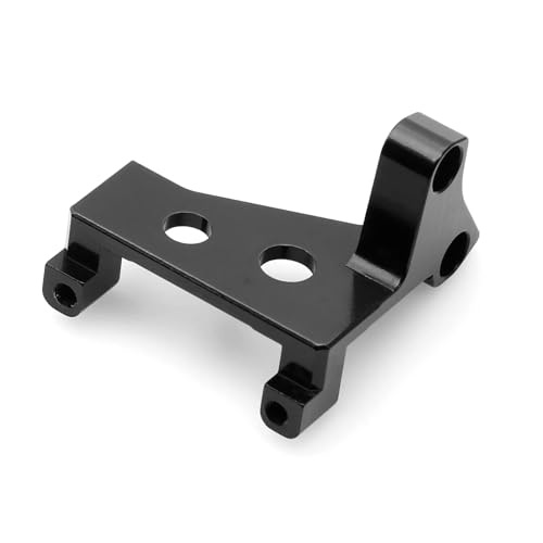 RC Ersatzteile Für Traxxas Für Trx4 Für Trx6 1/10 RC Crawler Auto Metall Center Getriebe Box Diff Lock Servo Halterung Upgrade Teile Geändert Zubehör(Black) von GTFRUQAS