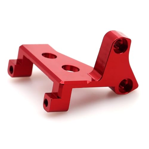 RC Ersatzteile Für Traxxas Für Trx4 Für Trx6 1/10 RC Crawler Auto Metall Center Getriebe Box Diff Lock Servo Halterung Upgrade Teile Geändert Zubehör(Red) von GTFRUQAS