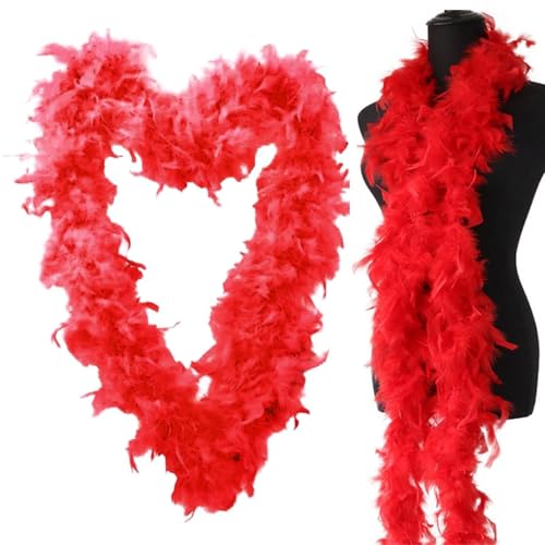 GTFYUDGH 2 Stück 200CM Flauschige Boas Dekoration, Rosa Dekogirlande Boa, Dress Up Kostü Boa, Bunte Federboas, Federboa Für Kostüme Und Bastelarbeiten, Dress Up Favors Federboas Für Cosplay, Hochzeit GTFYUDGH 2 Stück 200CM Flauschige Boas Dekoration, Rosa Dekogirlande Boa, Dress Up Kostü Boa, Bunte Federboas, Federboa Für Kostüme Und Bastelarbeiten, Dress Up Favors Federboas Für Cosplay, Hochzeit von GTFYUDGH