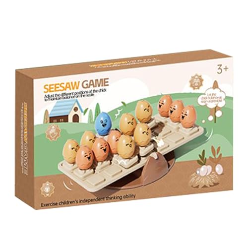 GTFYUDGH Balancierspiele Für Kinder | Wippe Gleichgewichtsspielzeug - Mit Hühner Design Puzzle Aktivität Sinnesförderndes Lernspielzeug für Kleinkinder Geburtstag Spielplatz Kindergarten Klassenzimmer GTFYUDGH Balancierspiele Für Kinder | Wippe Gleichgewichtsspielzeug - Mit Hühner Design Puzzle Aktivität Sinnesförderndes Lernspielzeug für Kleinkinder Geburtstag Spielplatz Kindergarten Klassenzimmer von GTFYUDGH