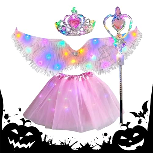 GTFYUDGH Engel Flügel Kostüm | Kinder Engel Flügel Kostüm Mit Beleuchtung,Kinder Verkleidung Für Schule Festival Cosplay Weihnachtsfeier Geburtstag GTFYUDGH Engel Flügel Kostüm | Kinder Engel Flügel Kostüm Mit Beleuchtung,Kinder Verkleidung Für Schule Festival Cosplay Weihnachtsfeier Geburtstag von GTFYUDGH