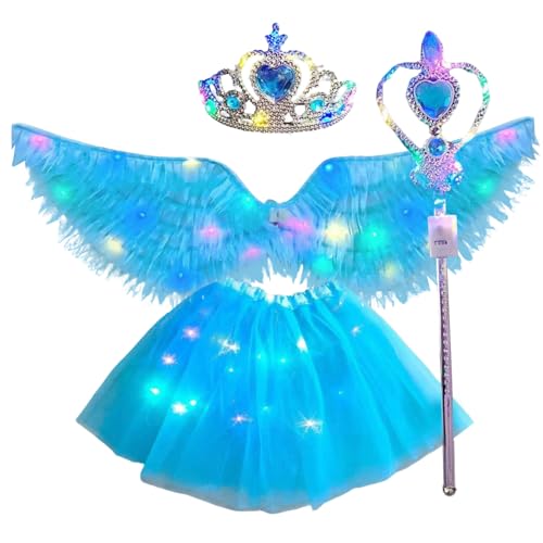 GTFYUDGH Engel Flügel Kostüm - Kinder Engel Flügel Kostüm Mit Beleuchtung,Spiel Zubehör Für Schulphotos Weihnachtsaufführung Brautparty Festlichkeiten GTFYUDGH Engel Flügel Kostüm - Kinder Engel Flügel Kostüm Mit Beleuchtung,Spiel Zubehör Für Schulphotos Weihnachtsaufführung Brautparty Festlichkeiten von GTFYUDGH
