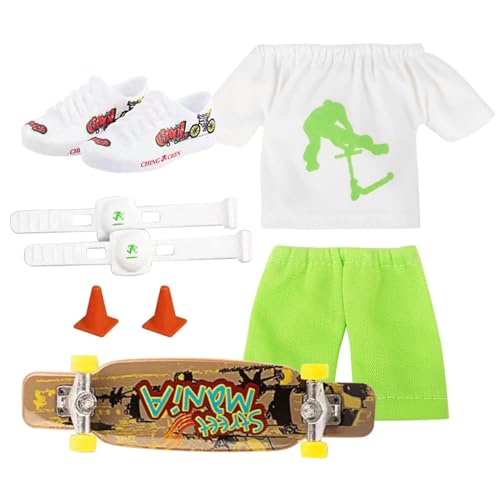GTFYUDGH Finger Scooter Set, Finger Spielzeug Set Aus ABS, Finger Skateboards, Fingerspitzen Bewegung Spielzeug Spiele Scooter Skateboard Für Kinder Und Erwachsene GTFYUDGH Finger Scooter Set, Finger Spielzeug Set Aus ABS, Finger Skateboards, Fingerspitzen Bewegung Spielzeug Spiele Scooter Skateboard Für Kinder Und Erwachsene von GTFYUDGH