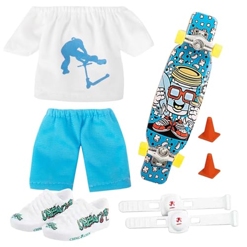 GTFYUDGH Finger Scooter Set, Finger Spielzeug Set Aus ABS, Finger Skateboards, Fingerspitzen Bewegung Spielzeug Spiele Scooter Skateboard Für Kinder Und Erwachsene GTFYUDGH Finger Scooter Set, Finger Spielzeug Set Aus ABS, Finger Skateboards, Fingerspitzen Bewegung Spielzeug Spiele Scooter Skateboard Für Kinder Und Erwachsene von GTFYUDGH