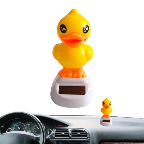 GTFYUDGH Gelbe Entenauto -Armaturenbrettdekor, Solar angetriebener Tanzende Ente - Solargelbe Ente,Süße Tierpuppenverzierungen Automobil -Dash -Figur für Kinderzimmer, Automobile, Landschaft GTFYUDGH Gelbe Entenauto -Armaturenbrettdekor, Solar angetriebener Tanzende Ente - Solargelbe Ente,Süße Tierpuppenverzierungen Automobil -Dash -Figur für Kinderzimmer, Automobile, Landschaft von GTFYUDGH