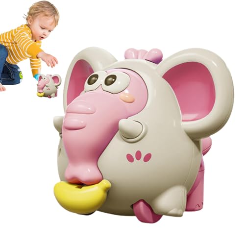 GTFYUDGH Krabbelspielzeug für Babys, Nachziehspielzeug für Kleinkinder 1-3, Krabbelspielzeug für Babys, süßes Cartoon-Elefant- -Ziehspielzeug, Zugschnurspielzeug, sensorisches Spielzeug für GTFYUDGH Krabbelspielzeug für Babys, Nachziehspielzeug für Kleinkinder 1-3, Krabbelspielzeug für Babys, süßes Cartoon-Elefant- -Ziehspielzeug, Zugschnurspielzeug, sensorisches Spielzeug für von GTFYUDGH