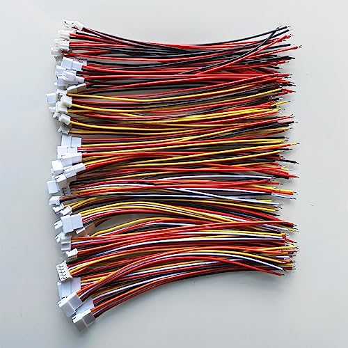 GTIWUNG 30 Paare JST Stecker 2/3/4/5 Polig, JST-PH Steckverbinder, Micro JST 2.0 mm 2/3/4/5-poliger Kabel, Mini JST 2.0 Ph 2/3/4/5 Pin-Verbindungsstecker mit 15cm Kabel und Buchse GTIWUNG 30 Paare JST Stecker 2/3/4/5 Polig, JST-PH Steckverbinder, Micro JST 2.0 mm 2/3/4/5-poliger Kabel, Mini JST 2.0 Ph 2/3/4/5 Pin-Verbindungsstecker mit 15cm Kabel und Buchse von GTIWUNG