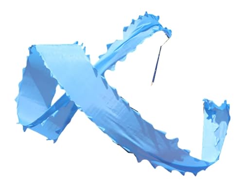 GTOULHH Löwen- und Drachentanz 6 M/19,6 Ft Luftschlangen Chinesischer Drachentanz Seidenlöwentanz Chinesisches Neujahrsfest Requisiten Waschbarer Stoff Chinesisches Kostüm für Festivalauftritte(Blue) GTOULHH Löwen- und Drachentanz 6 M/19,6 Ft Luftschlangen Chinesischer Drachentanz Seidenlöwentanz Chinesisches Neujahrsfest Requisiten Waschbarer Stoff Chinesisches Kostüm für Festivalauftritte(Blue) von GTOULHH