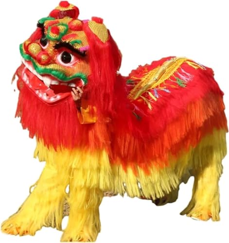 GTOULHH Löwen- und Drachentanz Traditioneller Chinesischer Löwentanz Neujahrs-Löwentanzkostüm Drachen- Und Löwentanz-Requisiten Und Kostüme Outdoor-Sport Chinesisches Kostüm für Festivalauftritte GTOULHH Löwen- und Drachentanz Traditioneller Chinesischer Löwentanz Neujahrs-Löwentanzkostüm Drachen- Und Löwentanz-Requisiten Und Kostüme Outdoor-Sport Chinesisches Kostüm für Festivalauftritte von GTOULHH