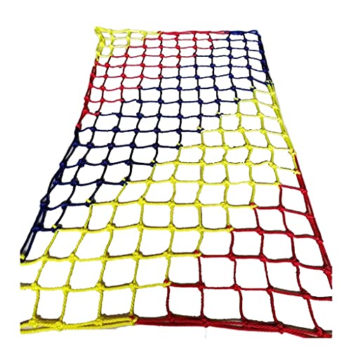 Kletternetz Treppen Balkon Schutzseil Netz, Sicherheitsnetz Kinder, Draussen Dekor Netz Schutz Zaun Kletternetz Outdoor-Kletternetz Fitness Net Für Kinder Balkon Treppenschutznetz ( Color : 12X12cm , von GTRHTYJ