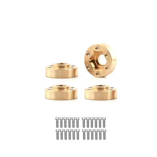 Für Axial Für SCX10 Für Traxxas Für TRX4 1/10 4 Stücke 12mm Rad Hex Hub Erweitern Adapter 1,9 2,2 Felge RC Auto Upgrade Teile Zubehör RC Zubehör(6mm) von GTVNPOA