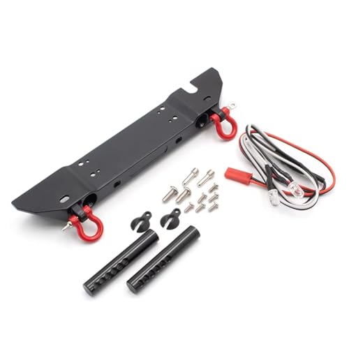 Für Axial Für SCX10 II 90046 Für Traxxas Für TRX4 1/10 Für Racing Alloy Frontstoßstange Mit Lichtern Lampe RC Crawler Auto Upgrades Teile RC Zubehör Für Axial Für SCX10 II 90046 Für Traxxas Für TRX4 1/10 Für Racing Alloy Frontstoßstange Mit Lichtern Lampe RC Crawler Auto Upgrades Teile RC Zubehör von GTVNPOA
