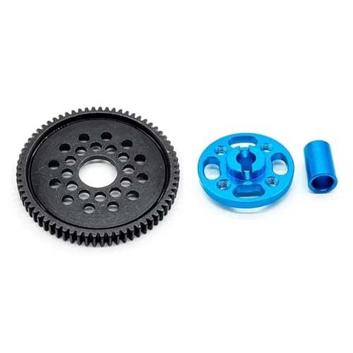 Für Tamiya Für TT-02 1/10 Metall 68T Stirnradgetriebe Und Getriebe Montieren High Speed ​​Gear Set 54500 RC Auto Upgrade Teile RC Zubehör(1 Set) von GTVNPOA