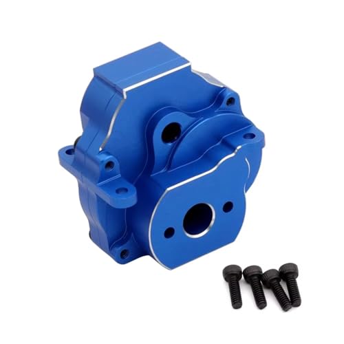 Für Traxxas Für Trx4m 1/18 1Pcs RC Auto Metall Getriebe Getriebe Track Auto Upgrade Teile Zubehör RC Zubehör(Blue) von GTVNPOA